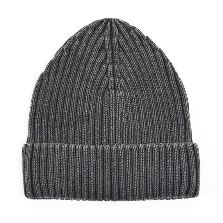 Rib-knit beanie "Sasha" Grey